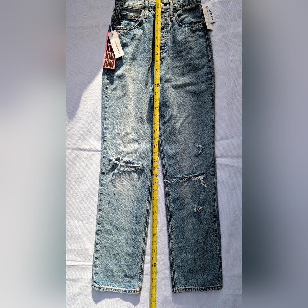 Brand New Aritzia Denim Forum Women's The Joni High Rise Loose 29L Jeans